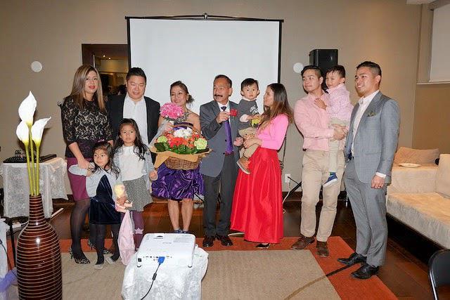 Tien and Danh at their 40th Ruby Anniversary
